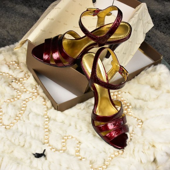 Linea Paolo Strappy Heels - Picture 1 of 4